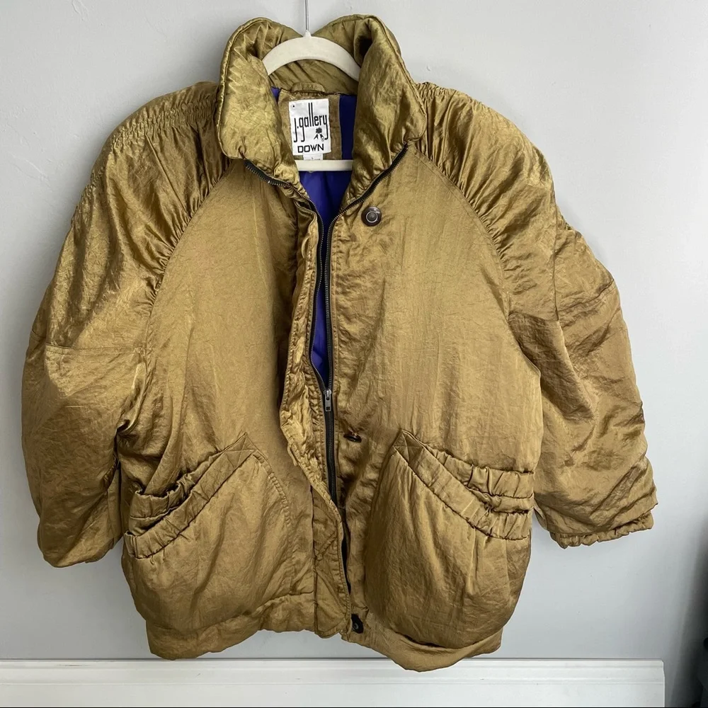 J. Gallery Women’s Large Duck Down Ski Jacket Parka Coat - Picture 2 of 14